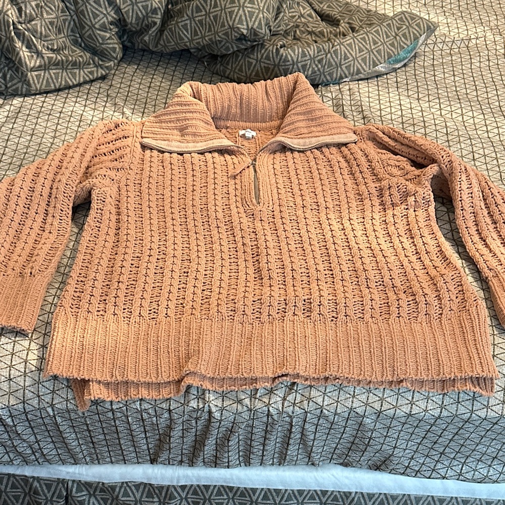Aerie Cozy Tan Women's Sweater